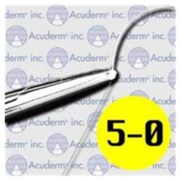 Suture 5-0 Nylon FS-3 Acu-Suture Black 10